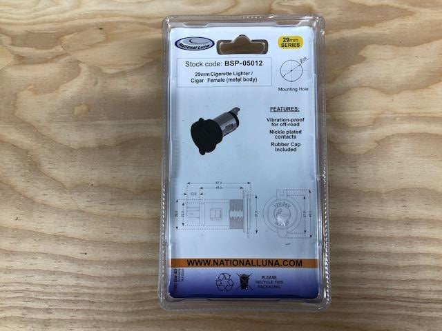 29mm Cigar/Cigarette Lighter Female (Metal Body) — Equipt Expedition Outfitters (photo 5) — photo 5