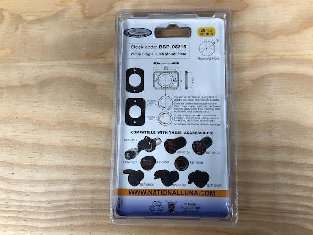 29mm Single Flush Mount Plate — Equipt Expedition Outfitters (photo 3) — photo 3
