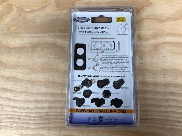 29mm Dual Flush Mount Plate — Equipt Expedition Outfitters (photo 3) — photo 3