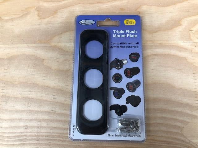 29mm Triple Flush Mount Plate — photo 2
