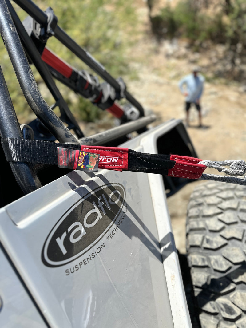 2''x4' Short Strap / Winch Strap (Lifetime Warranty) — photo 3