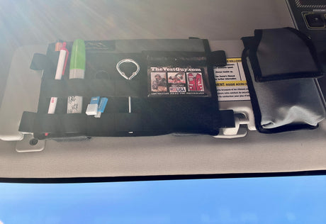 Grenadier MOLLE Visor Organizer WITH MIRROR — Overland Gear Guy (photo 18)
