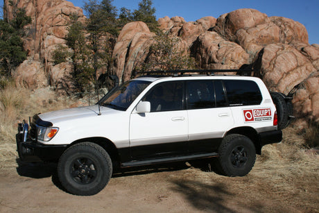 Toyota Land Cruiser 100 Series K9 Roof Rack Kit — Equipt Expedition Outfitters (photo 10)