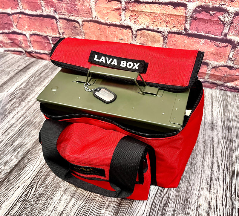 Deluxe Lava Box - FIRECAN PORTABLE FIRE PIT Carry Bag - IGNIK — photo 4