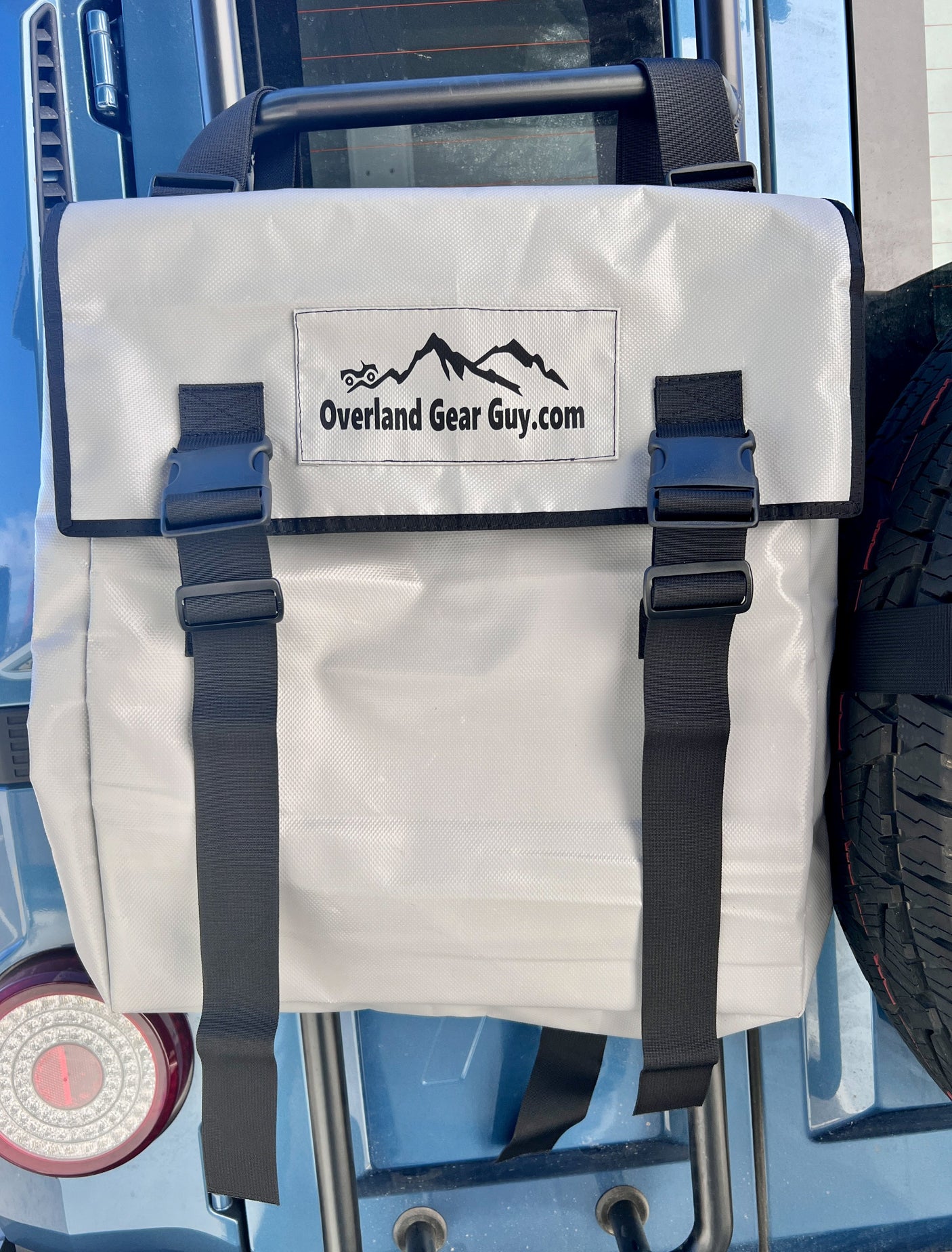 INEOS Grenadier Adventure Gear Bag Ladder — Overland Gear Guy (photo 4)