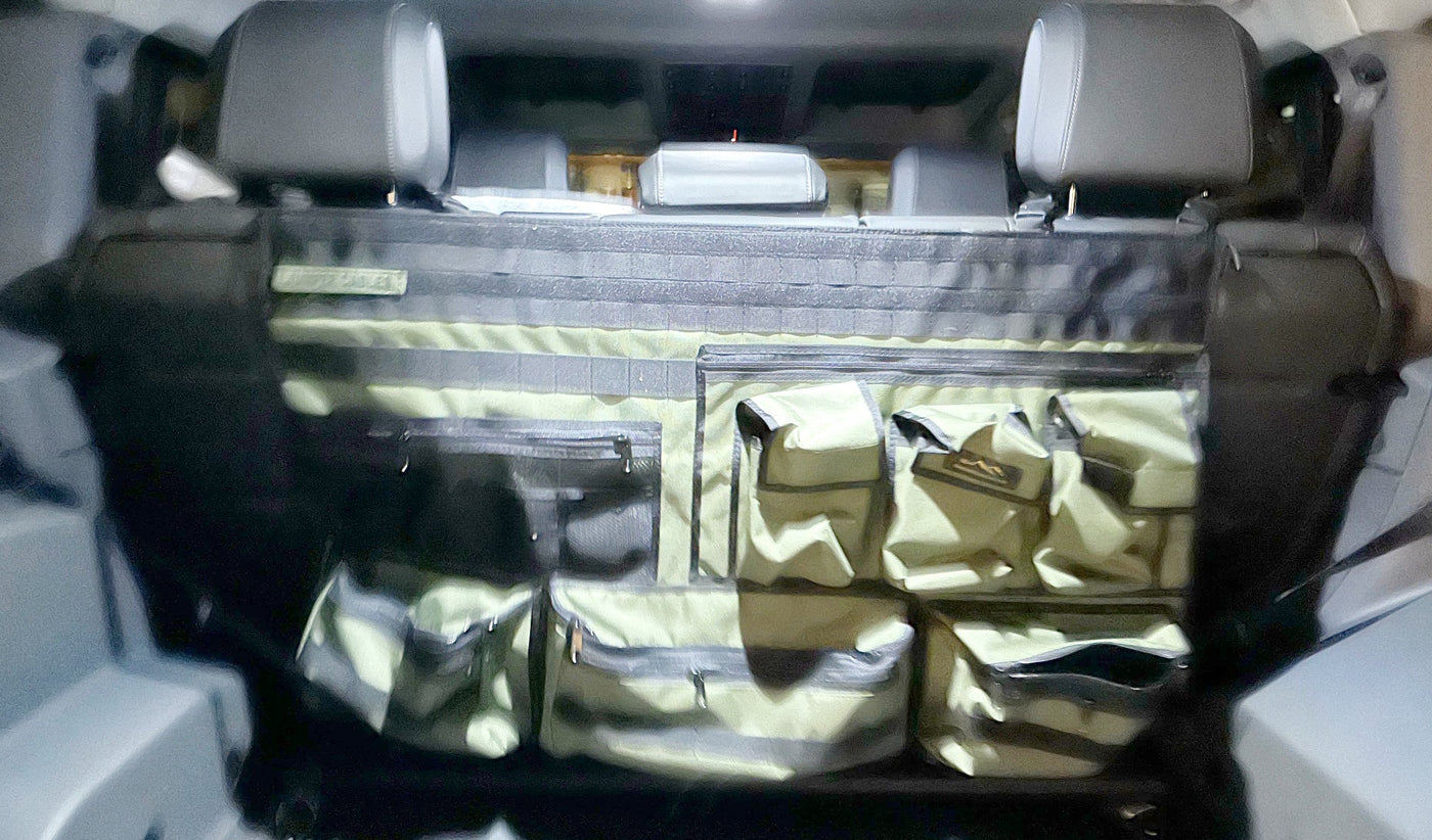Rear Bench Seat Organizer — Overland Gear Guy (photo 5) — photo 5