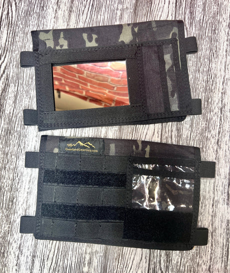 Grenadier MOLLE Visor Organizer WITH MIRROR — Overland Gear Guy (photo 6)