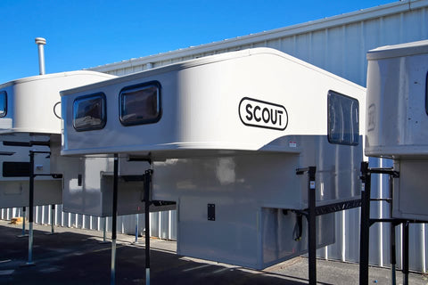 2026 Scout Olympic Slide In Cab Over Truck Camper 33418