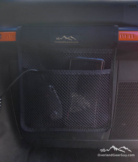 Jeep Grab Handle Mesh Flat Pocket — Overland Gear Guy (photo 7)