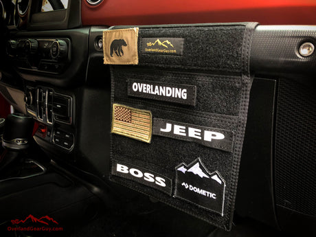 Jeep Grab Handle Velcro Flat Pocket — Overland Gear Guy (photo 3)