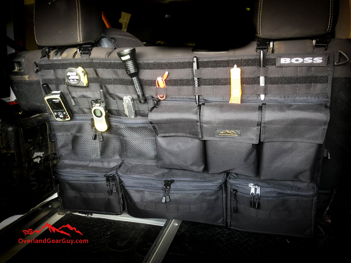 Rear Bench Seat Organizer — Overland Gear Guy (photo 17)