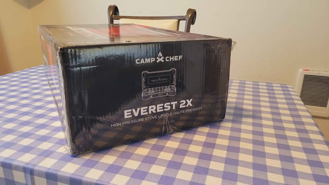 New Camp Chef Everest 2x portable two burner stove — photo 2