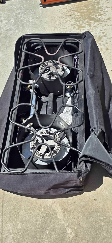 Camp Chef Two-burner propane stove