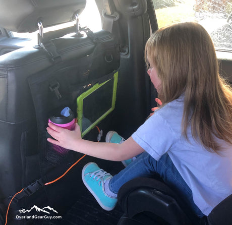 Kid Caddy Seat Organizer — Overland Gear Guy (photo 3)