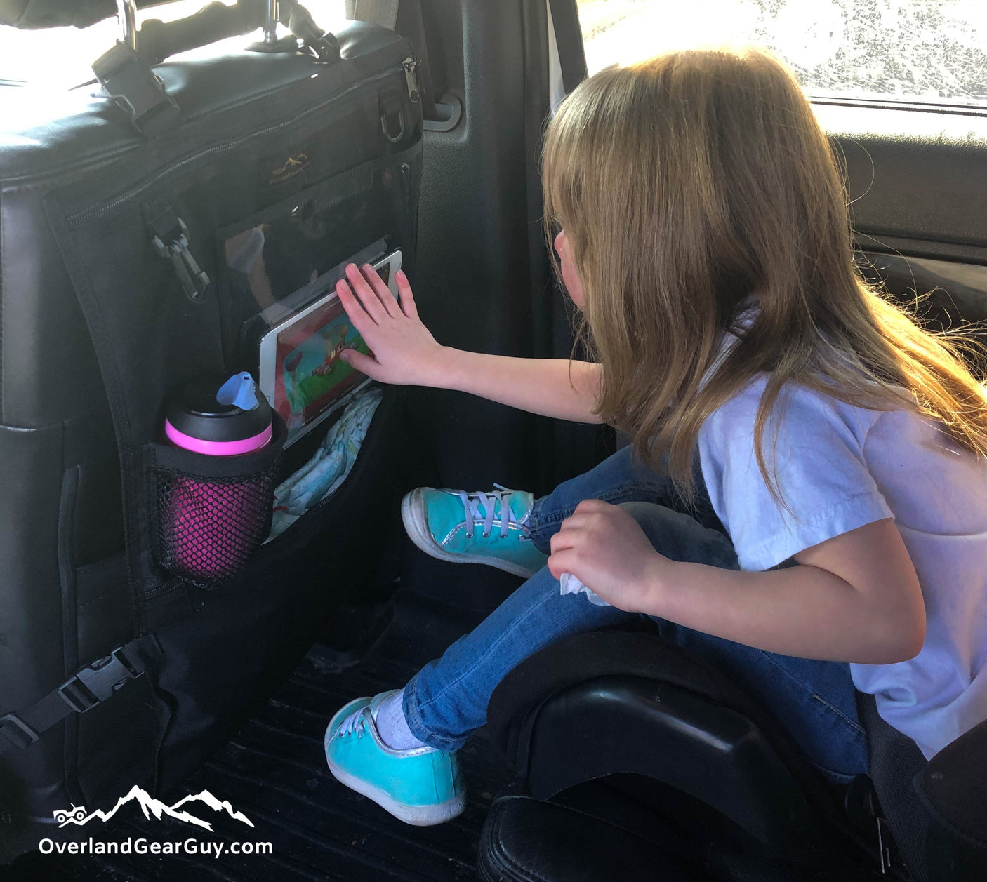 Kid Caddy Seat Organizer — Overland Gear Guy (photo 2)