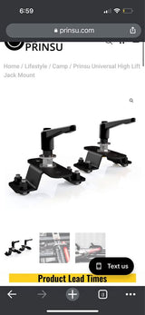 Prinsu Hi-Lift Jack Mount in Eugene, OR (photo 1)