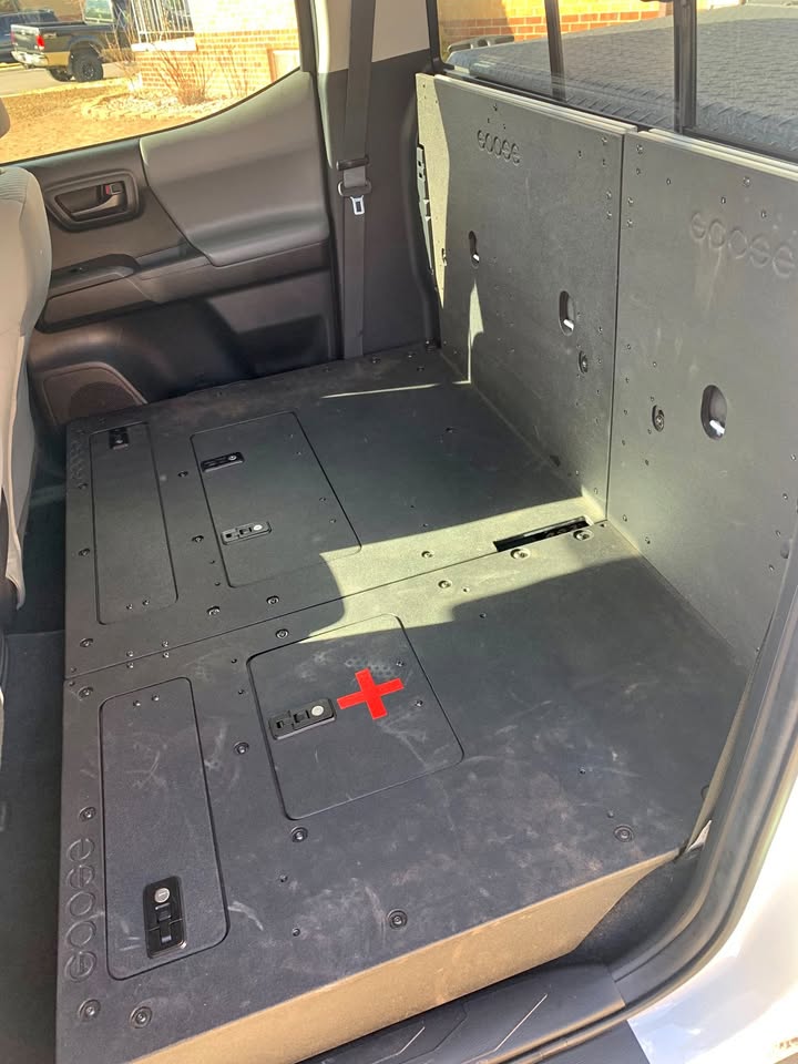 Goose Gear Seat Delete - Toyota Tacoma (2nd & 3rd Gen, Double Cab) in Denver, CO (photo 1) — photo 1