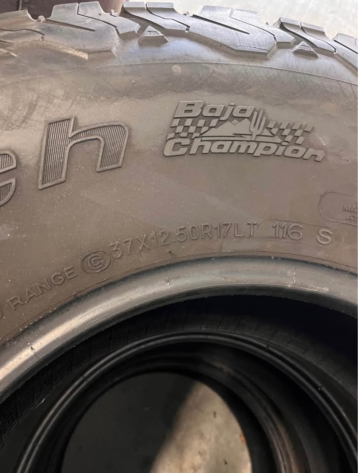 4 BFgoodrich tires 37x12.5x17 in Reno, NV (photo 3) — photo 3