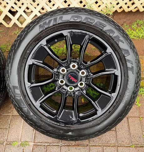 Toyota TRD Wheels w/ Falken Wildpeak A/T 265/60R20 Tires in Encinitas, CA (photo 3)