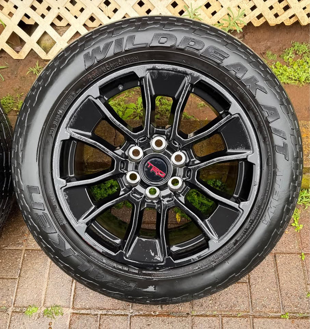 Toyota TRD Wheels w/ Falken Wildpeak A/T 265/60R20 Tires — photo 3