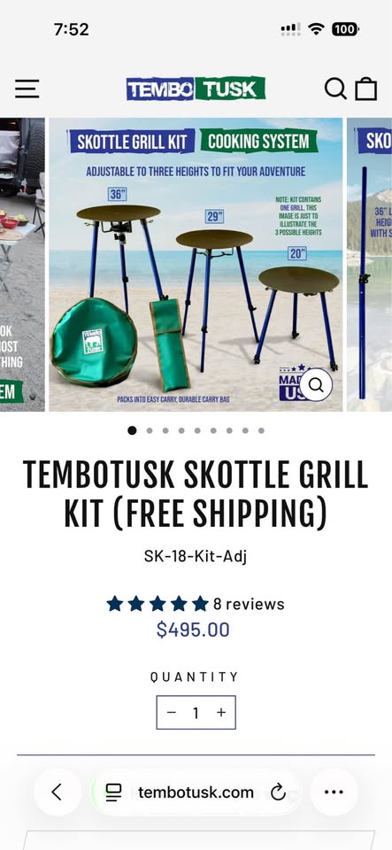 Tembo Tusk Skottle branded with Nitto Tire in Phoenix, AZ (photo 3) — photo 3
