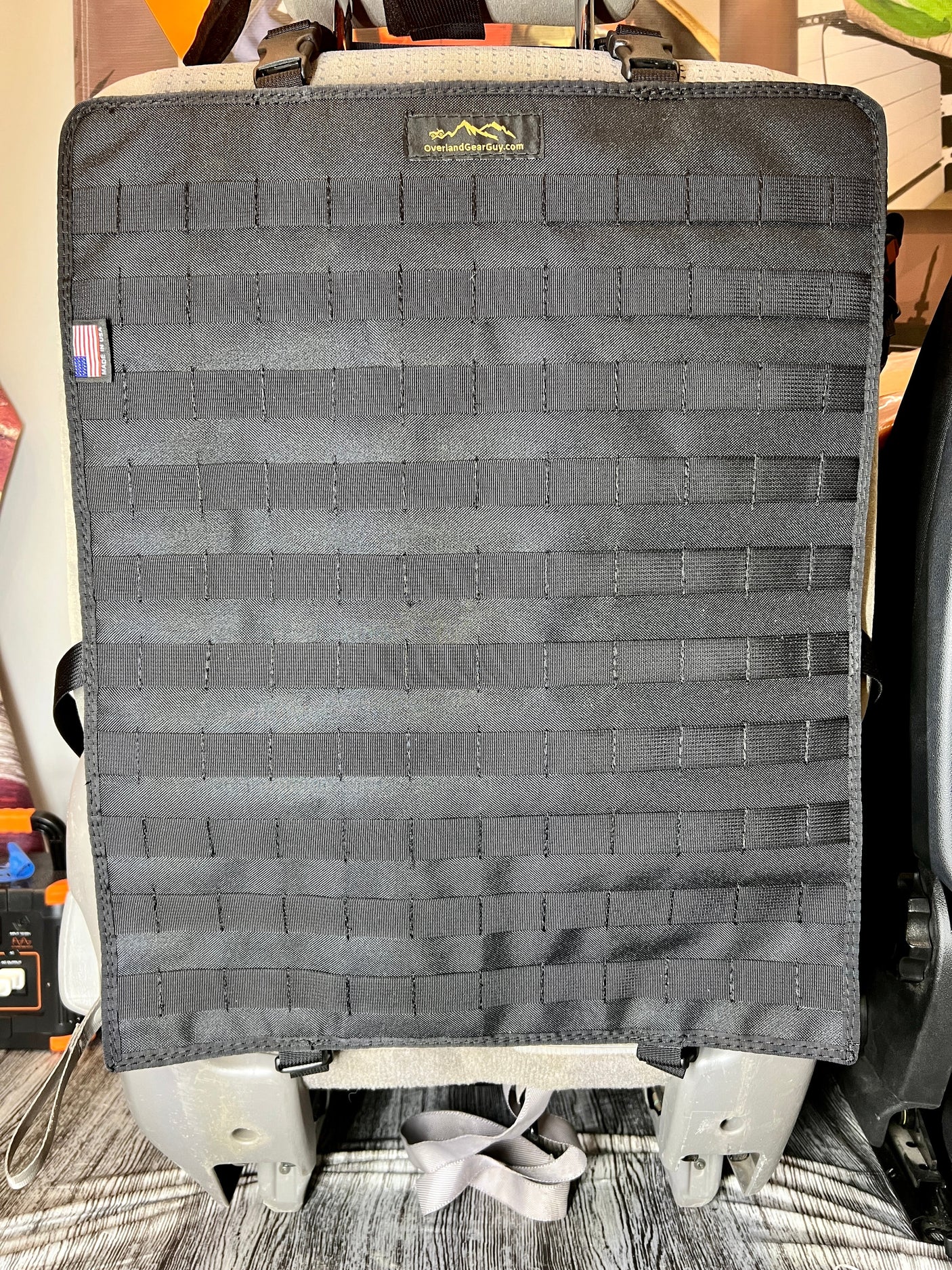 Molle Panel Seat Organizer — Overland Gear Guy (photo 2)