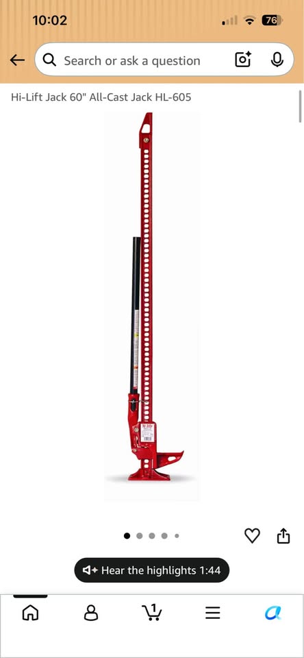 Hi Lift Jack 60” in Reno, NV (photo 5) — photo 5