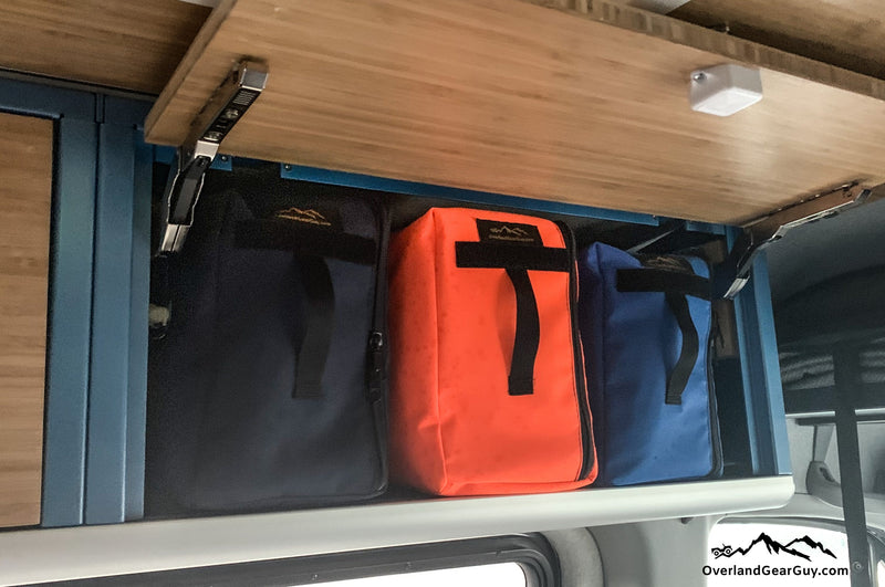 Van Overhead Storage Locker Divider Bags — photo 21