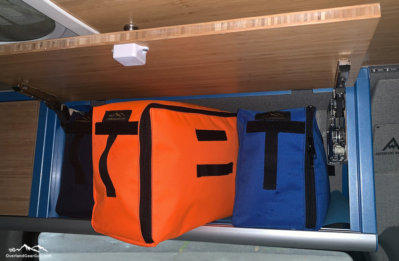 Van Overhead Storage Locker Divider Bags — photo 13