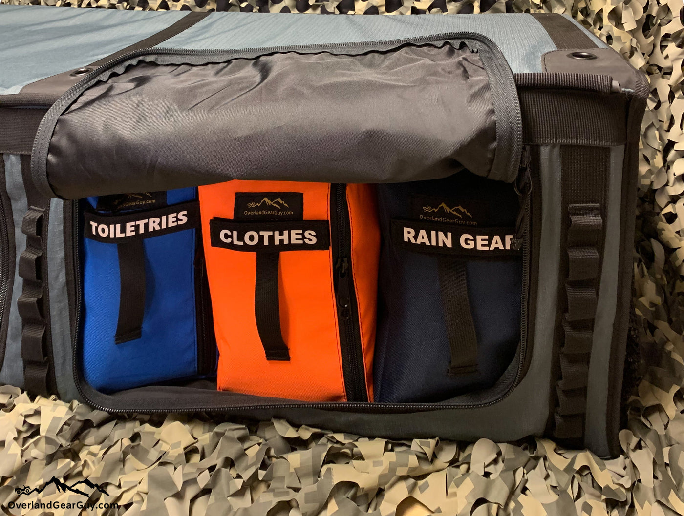 Van Overhead Storage Locker Divider Bags — photo 9