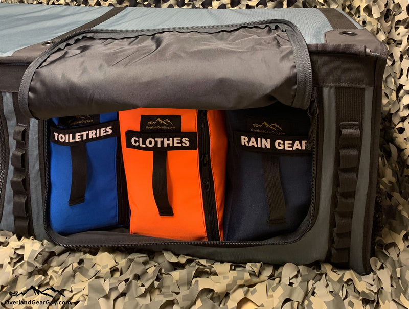 Van Overhead Storage Locker Divider Bags — photo 9