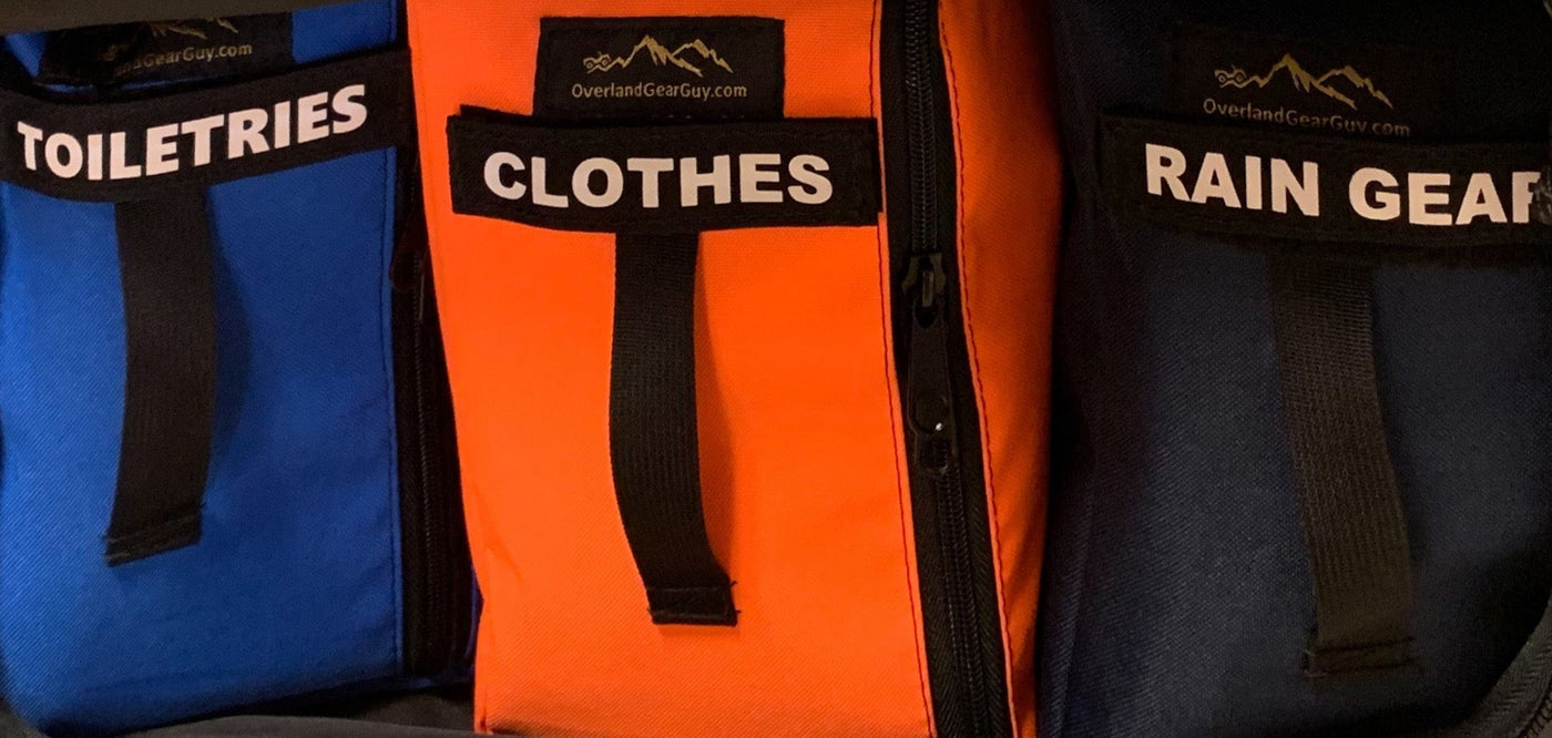Overhead Cabinet Storage Divider Bags — Overland Gear Guy (photo 12) — photo 12