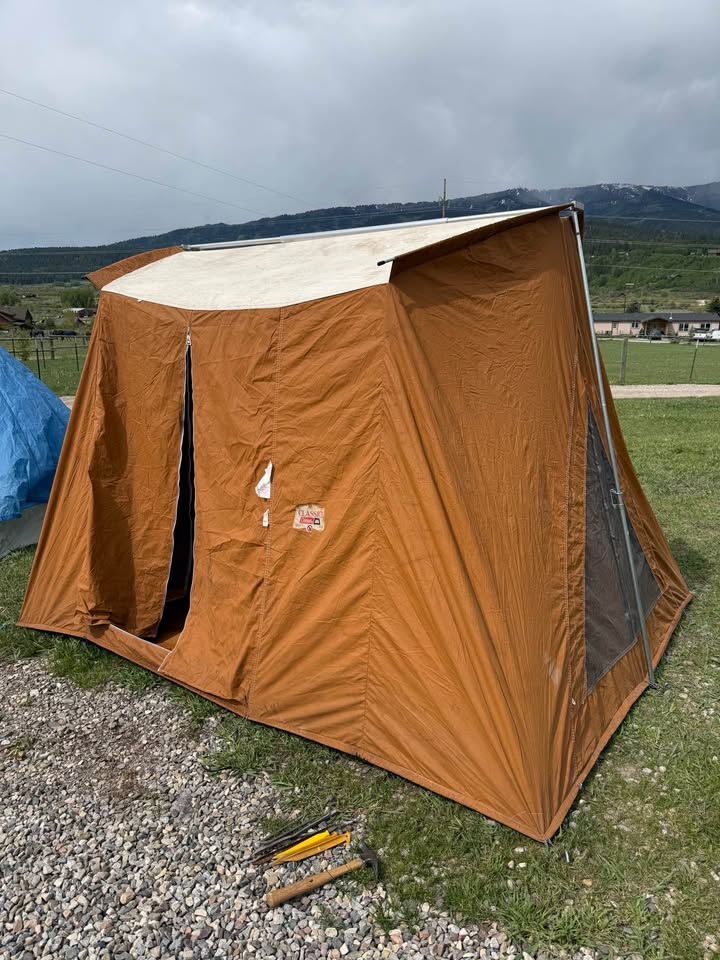 Colman classic spring bar tent in Alpine, WY (photo 2) — photo 2
