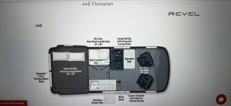 2026 Winnebago revel 44e in Boise, ID (photo 9) — photo 9