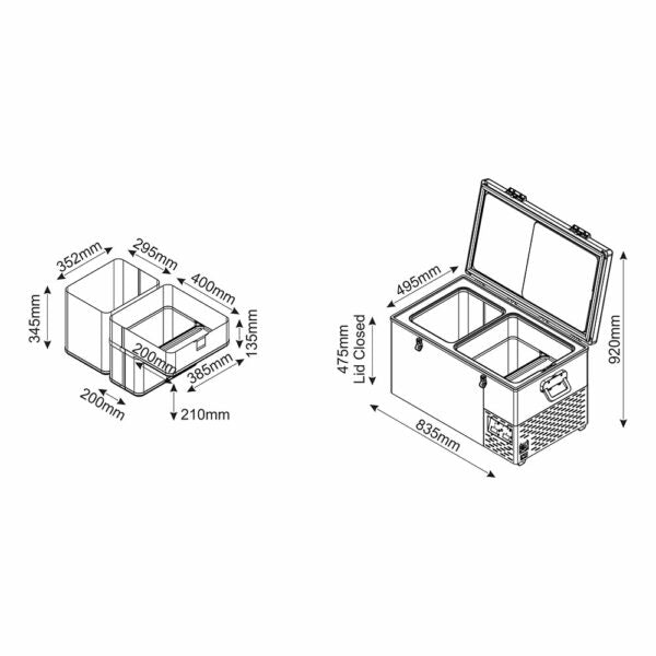 70L Legacy Smart QC Fridge/Freezer — Equipt Expedition Outfitters (photo 16)