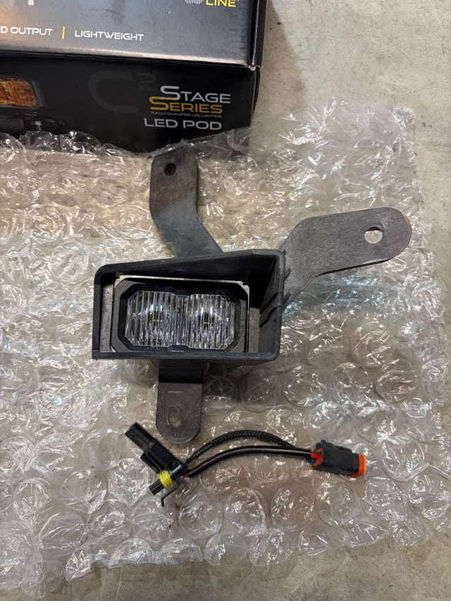 Diode dynamics fog lights w/brakets — photo 3