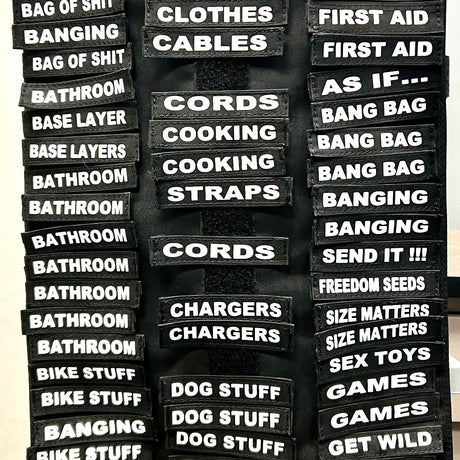 Custom Velcro Name Tags — Overland Gear Guy