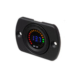 29mm Panel Mount Digital & LED 12V Meter (10.5-14.7V) — Equipt Expedition Outfitters (photo 2)