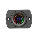 29mm Panel Mount Digital & LED 12V Meter (10.5-14.7V) — Equipt Expedition Outfitters
