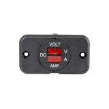29mm Panel Mount Volt & Ammeter (7-33V/0-25A) — Equipt Expedition Outfitters