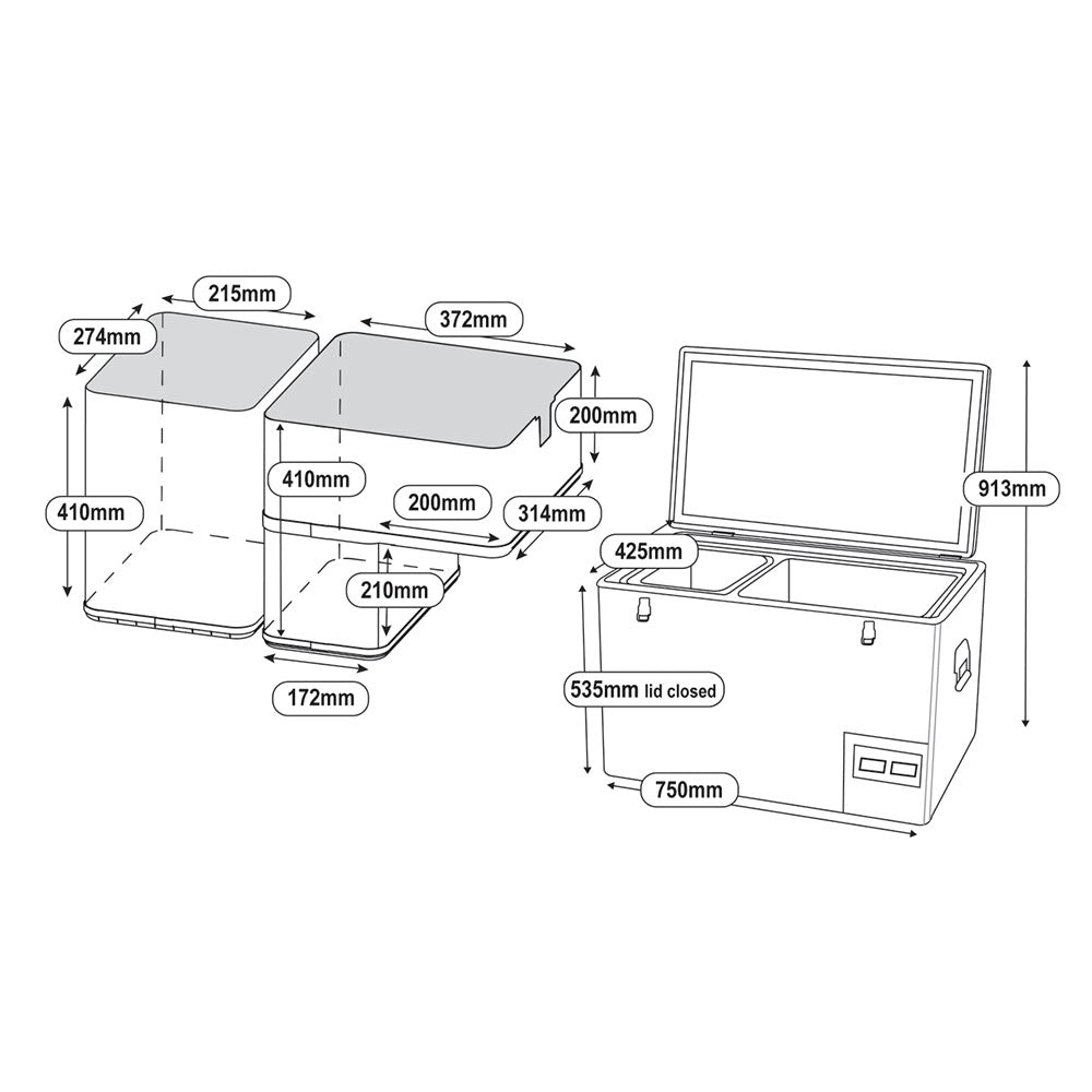 60L Legacy Smart QC Fridge/Freezer — Equipt Expedition Outfitters (photo 17)
