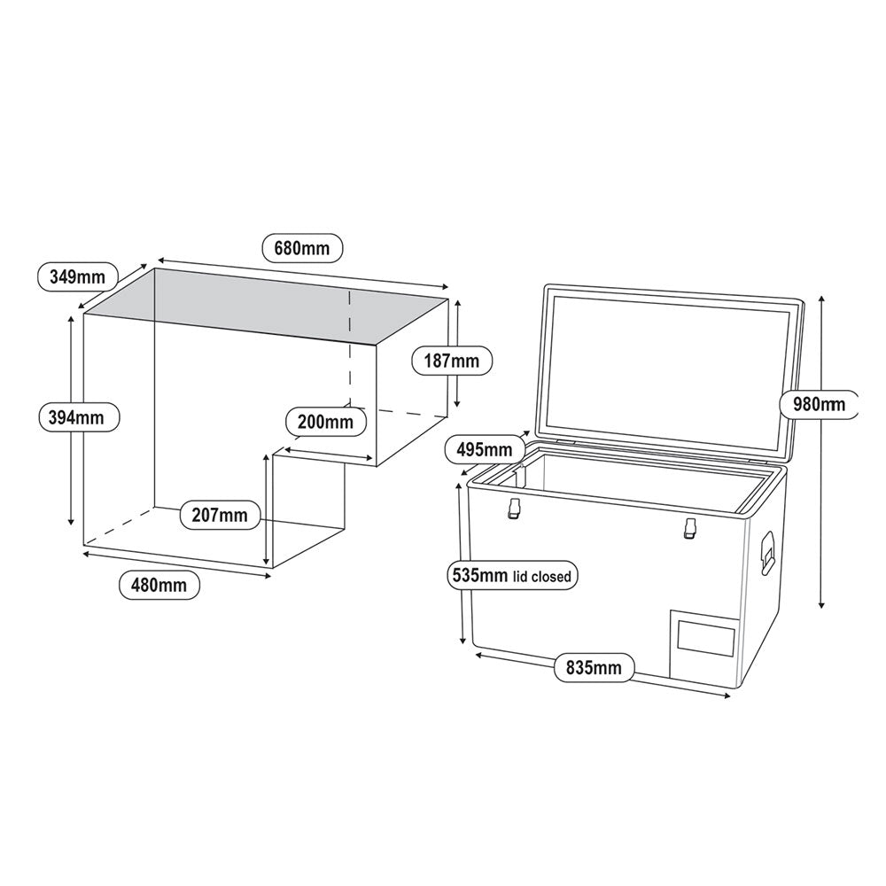 80L Legacy Smart QC Fridge/Freezer — Equipt Expedition Outfitters (photo 16) — photo 16