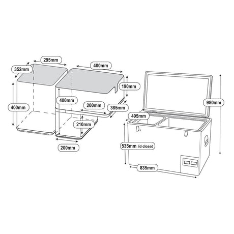 90L Legacy Smart QC Fridge/Freezer — Equipt Expedition Outfitters (photo 17)