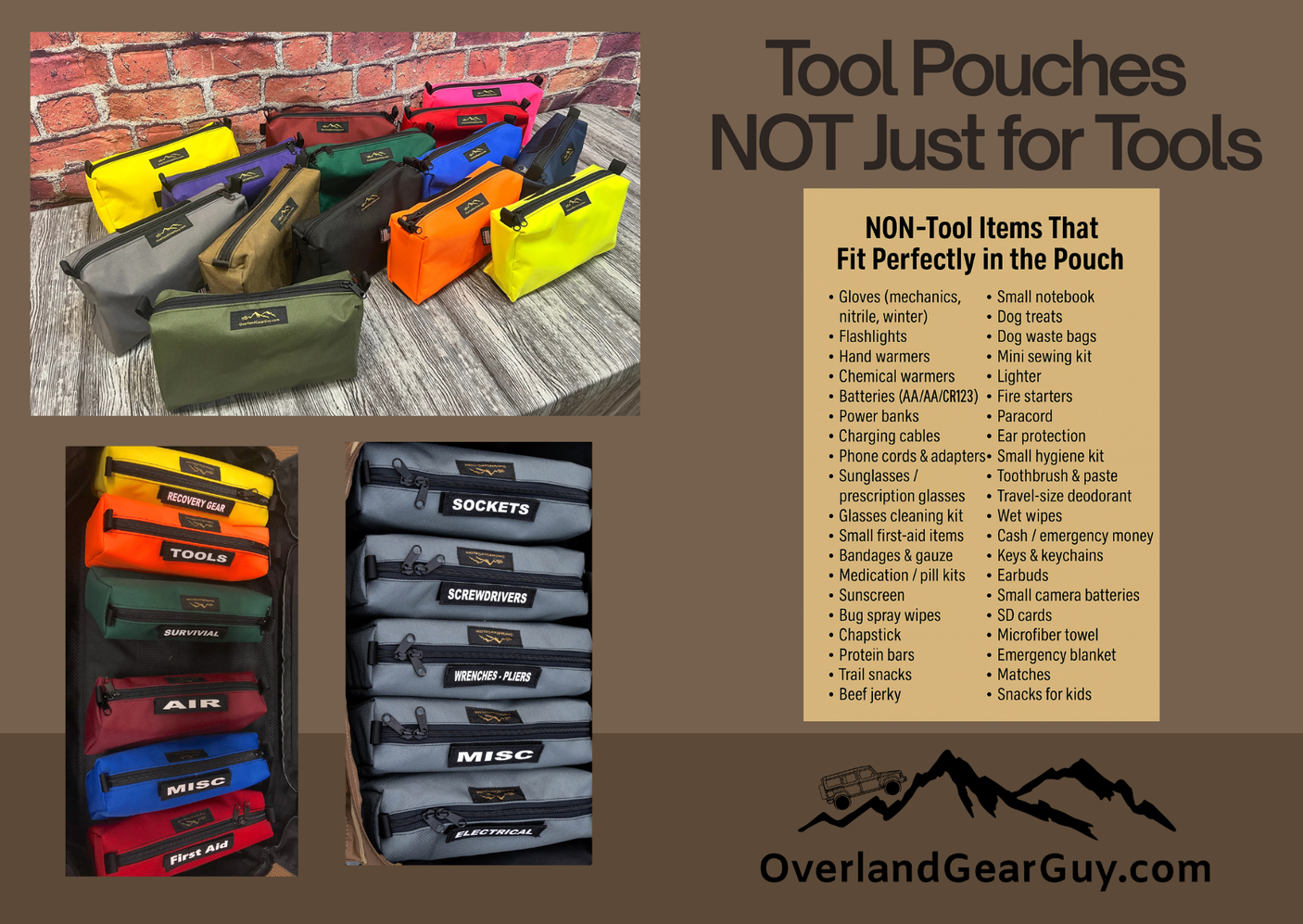 Tool Pouch - Tool Storage Bag — Overland Gear Guy (photo 4)