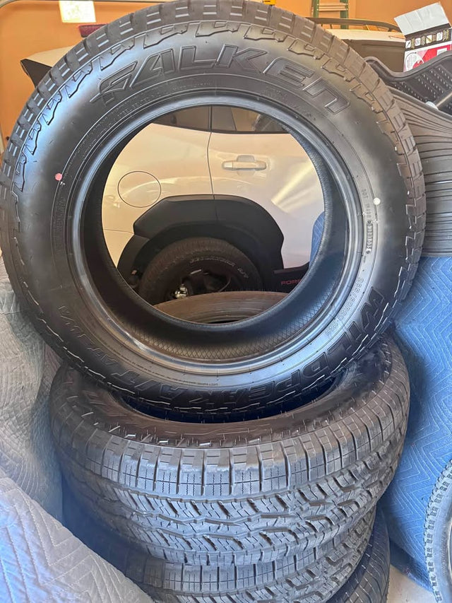 Set of 4 Falken Wildpeak A/T3WA Tires - 265/60R20 in Albuquerque, NM (photo 1)