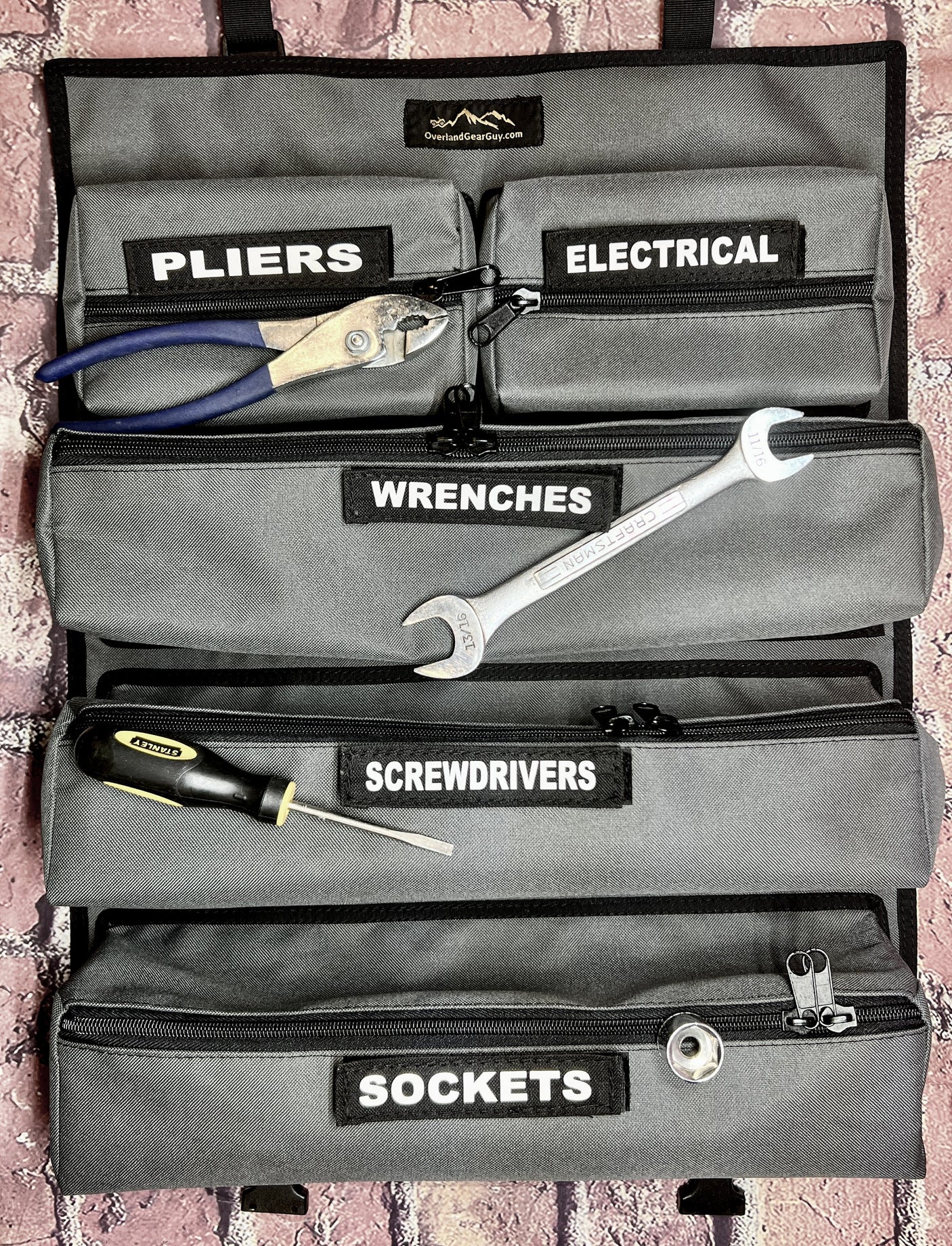 OGG Tool Roll - Tool Wrap Detachable Pockets — Overland Gear Guy
