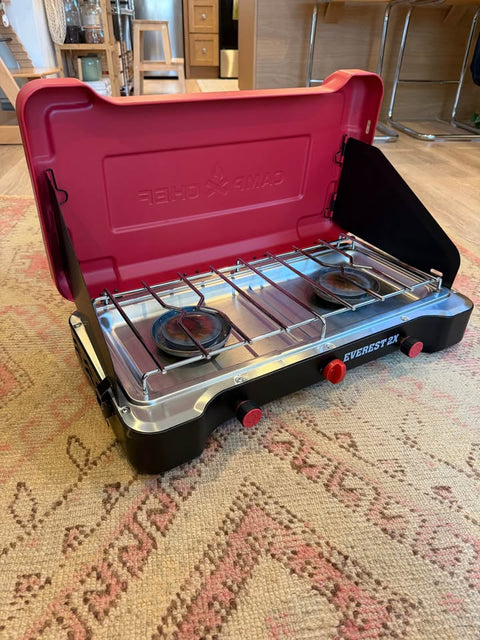 Camp Chef Everest 2x Burner Stove w/ carrying case
