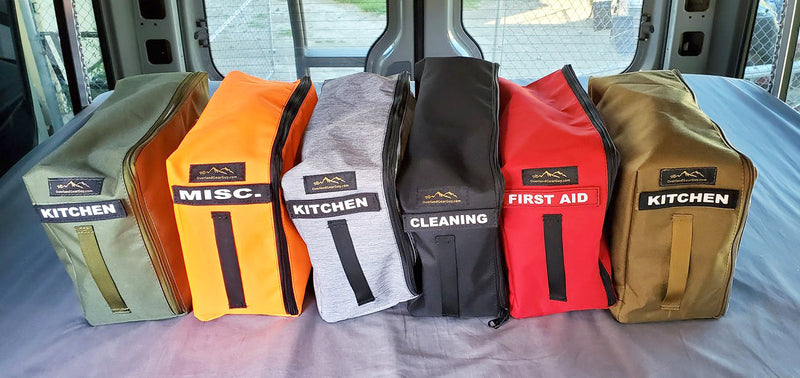 Van Overhead Storage Locker Divider Bags — photo 8