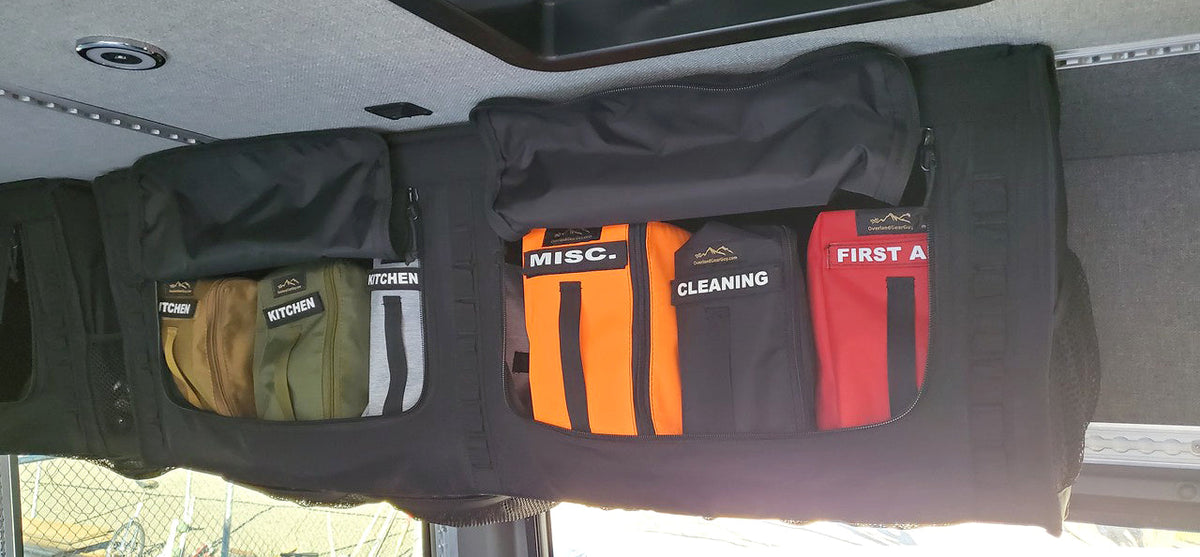 Van Overhead Storage Locker Divider Bags — photo 24