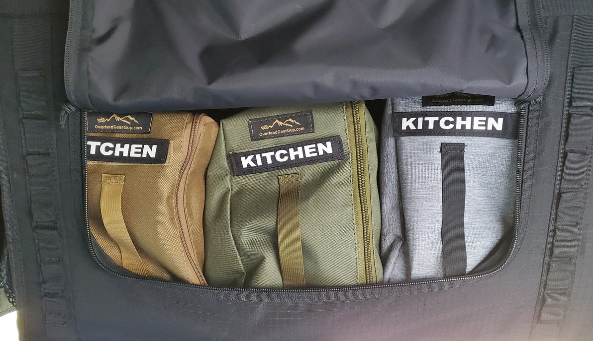 Van Overhead Storage Locker Divider Bags — photo 4